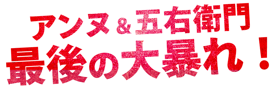 アンヌ＆五右衛門 最後の大暴れ！