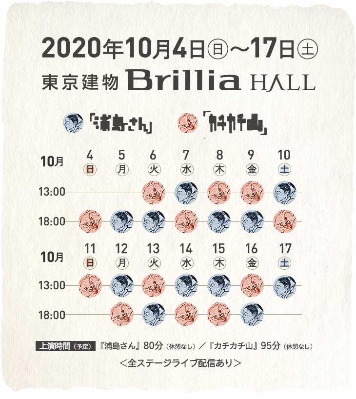 2020年10月4日（日）～17日（土）東京建物Blliria HALL
